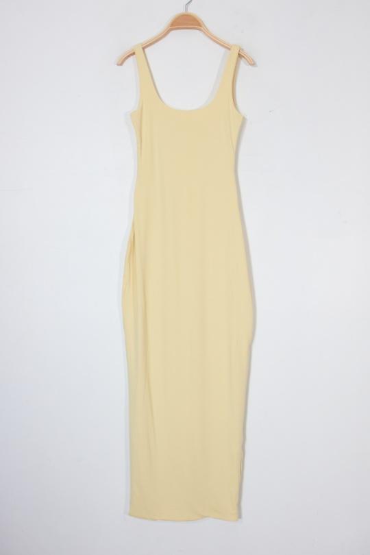 Robes longues Femme Beige Van Der Rock VD2088 Efashion Paris