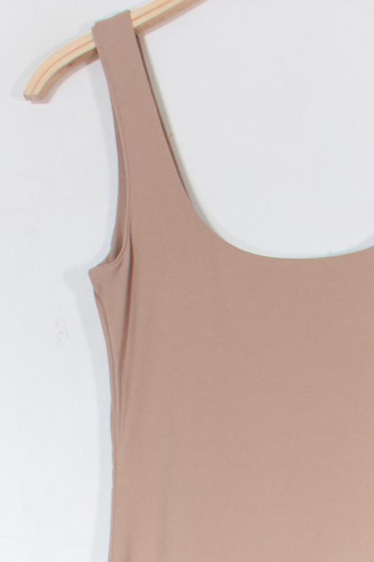 Robes longues Femme Beige Van Der Rock VD2088 Efashion Paris