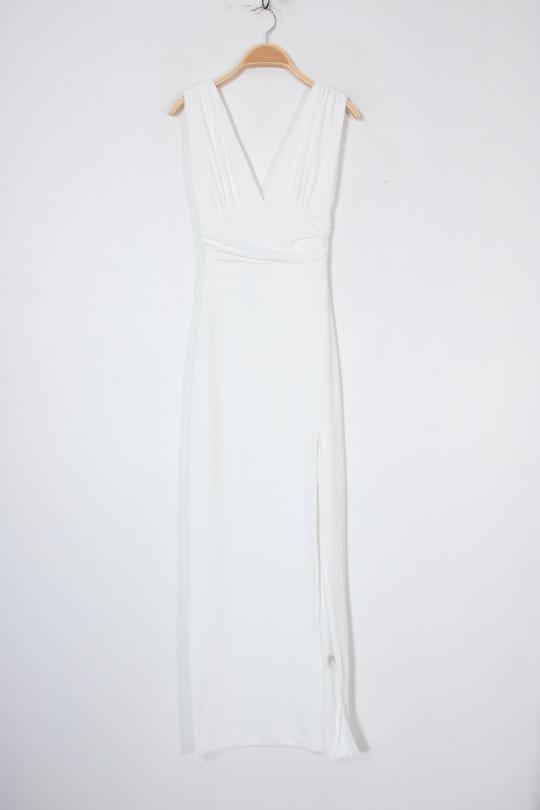 Robes longues Femme Beige Van Der Rock VD1998-C Efashion Paris