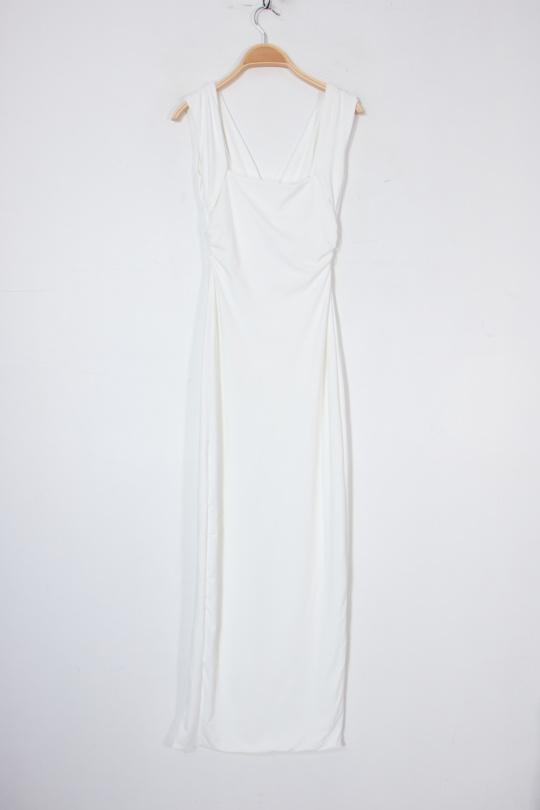 Robes longues Femme Beige Van Der Rock VD1998-C Efashion Paris