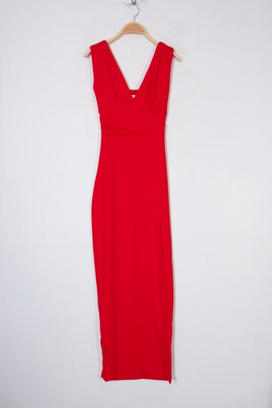 Robes longues Femme Beige Van Der Rock VD1998-C Efashion Paris