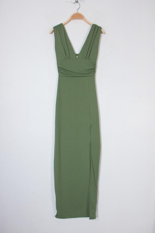 Robes longues Femme Beige Van Der Rock VD1998-C Efashion Paris