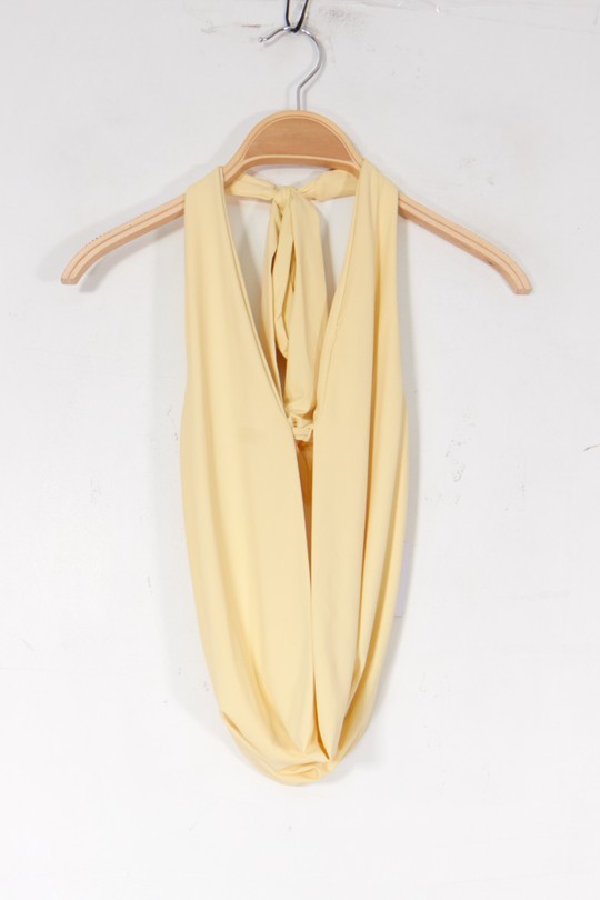 Tops Femme Jaune pastel Van Der Rock VD2197 Efashion Paris