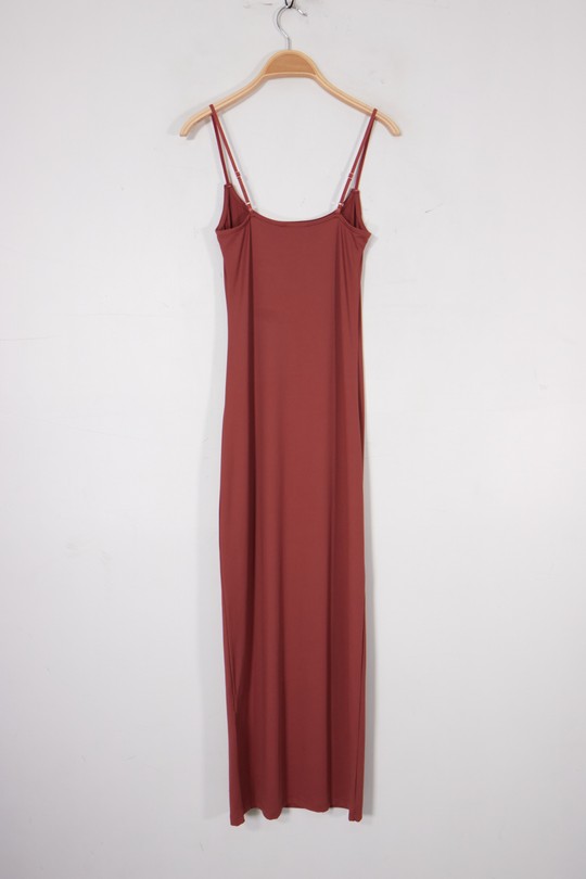 Robes longues Femme Bordeaux Van Der Rock VD2225-A Efashion Paris