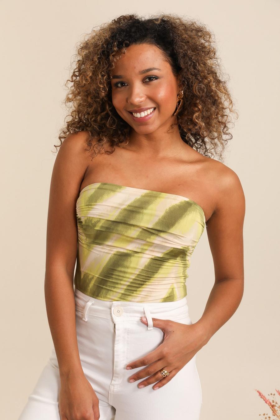 Bodies Femme Vert Van Der Rock VD1650-B #c Efashion Paris