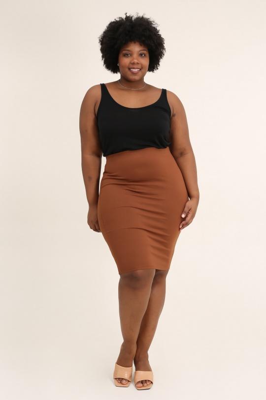 Gonne Donna Brown E.DIVA 17312 Efashion Paris