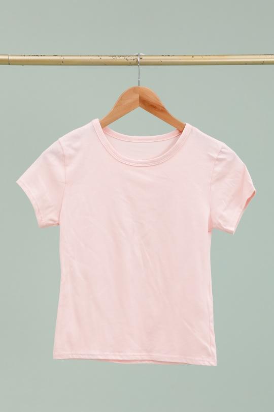 Camisetas Mujer Pink E.DIVA FR428 Efashion Paris