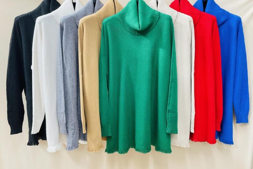 Jumpers Women Mixed colors E.DIVA CT-18476 Efashion Paris