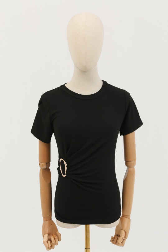 Tops Mujer Black E.DIVA FR-425 Efashion Paris