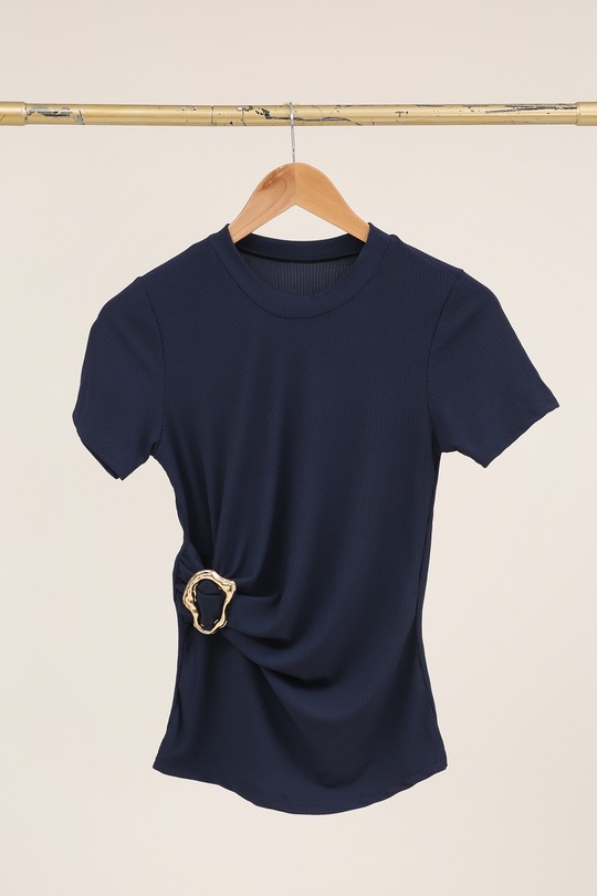 Tops Femme Marine E.DIVA FR425 Efashion Paris