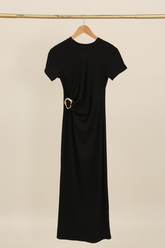 Robes longues Femme Rose E.DIVA FR426 Efashion Paris