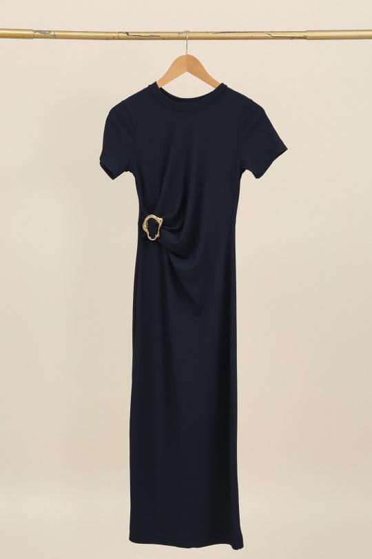 Robes longues Femme Rose E.DIVA FR426 Efashion Paris