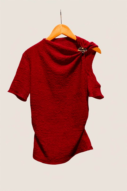 Tops Femme Rose E.DIVA FR439 Efashion Paris