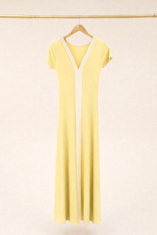 Vestidos largos Mujer Sky blue E.DIVA FR403 Efashion Paris