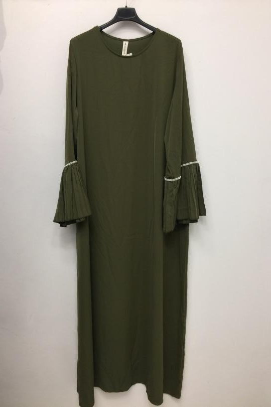 Abaya Femme Gris VERA ET TINA 18097 Efashion Paris