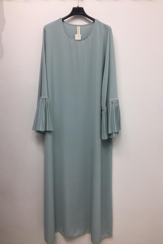Abaya Femme Gris VERA ET TINA 18097 Efashion Paris