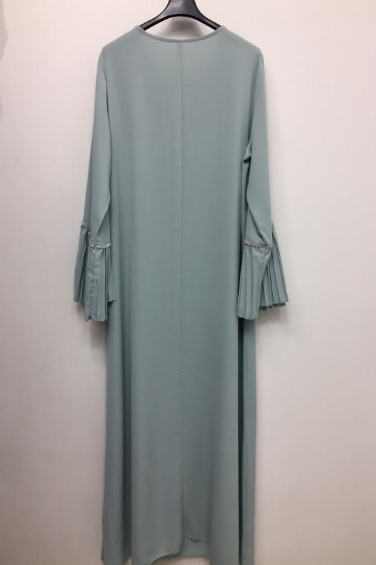 Abaya Femme Gris VERA ET TINA 18097 Efashion Paris