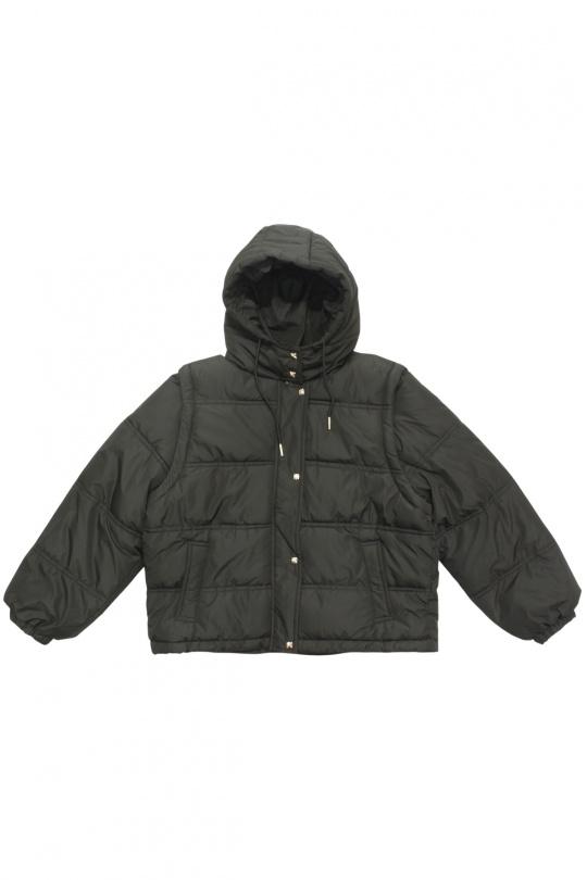 Doudounes Femme Café MC UNITED FM2403 Efashion Paris