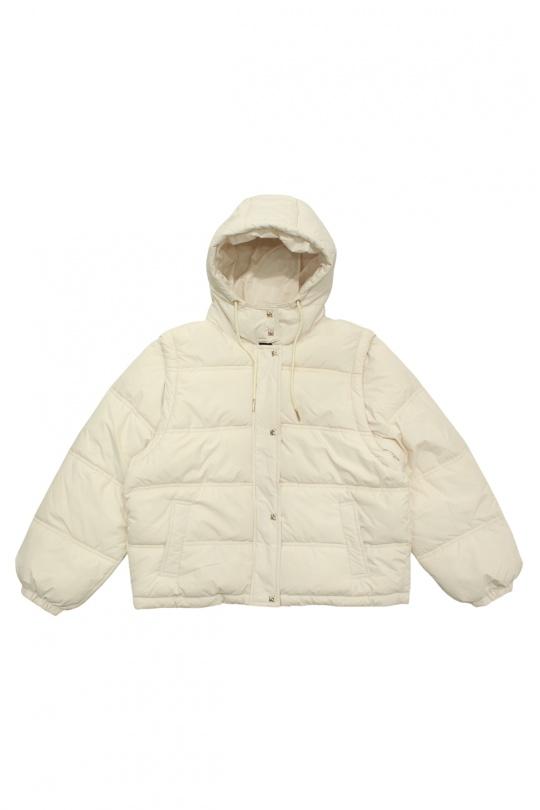 Doudounes Femme Café MC UNITED FM2403 Efashion Paris