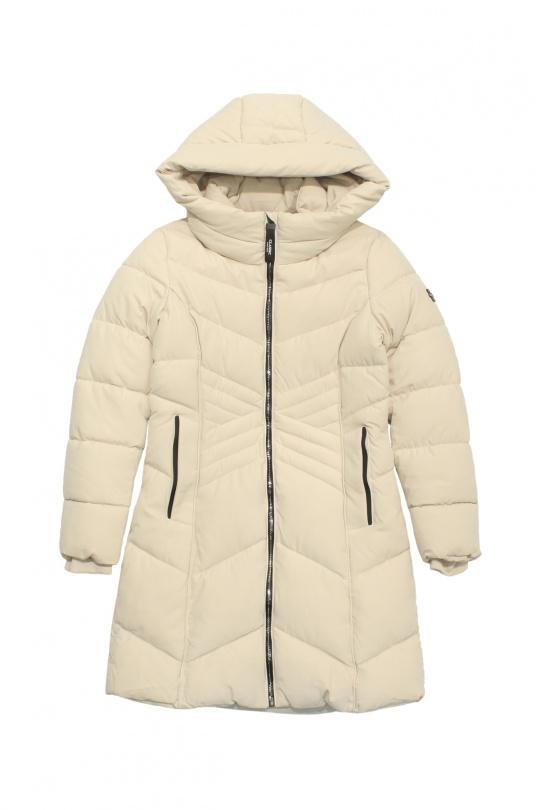 Doudounes Femme Beige foncé MC UNITED FM2411 Efashion Paris