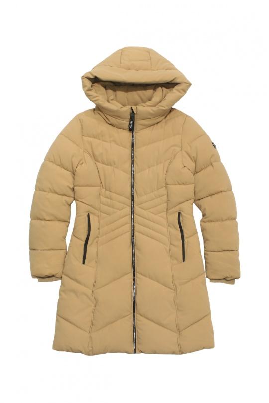 Doudounes Femme Beige foncé MC UNITED FM2411 Efashion Paris