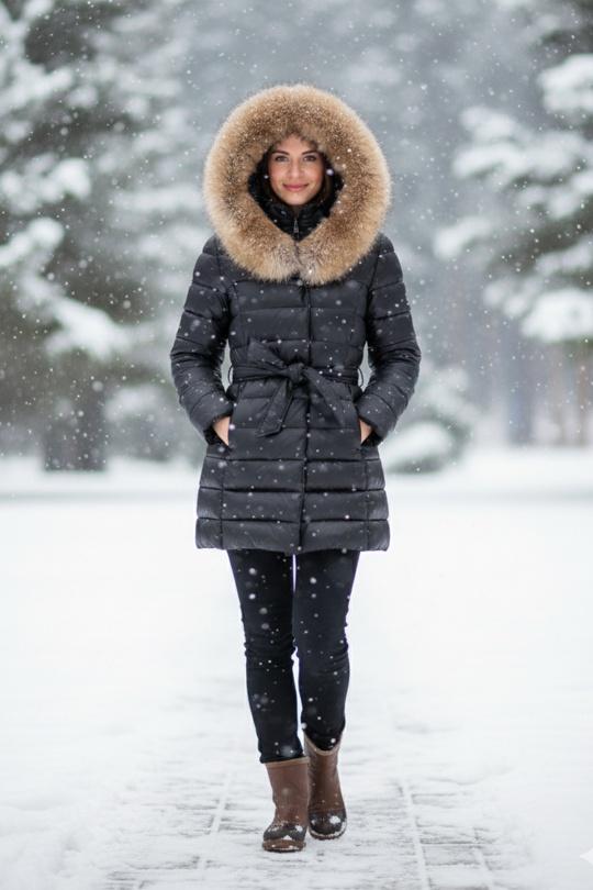 Doudounes Femme Blanc cassé MC UNITED FM2412 Efashion Paris