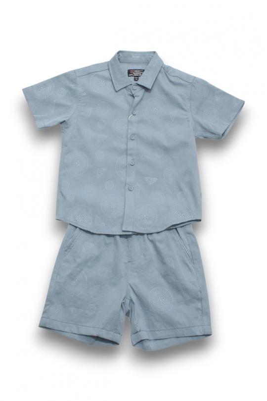 Conjuntos Niño y bébé  Sky blue MC UNITED TM-228 Efashion Paris