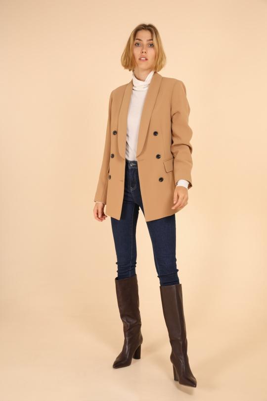 Jackets Women Taupe/Camel NANA LOVE 1817 Efashion Paris