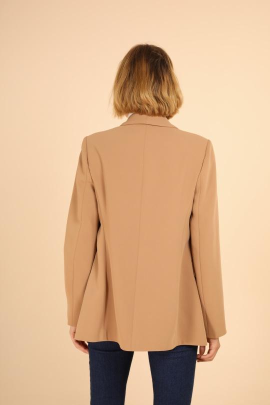 Vestes  Femme Taupe/Camel NANA LOVE 1817 Efashion Paris