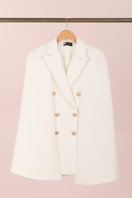 Chaquetas Mujer White NANA LOVE 1828 Efashion Paris