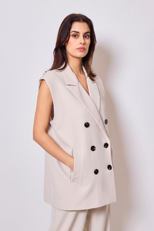 Vestes  Femme Blanc NANA LOVE 1836 Efashion Paris