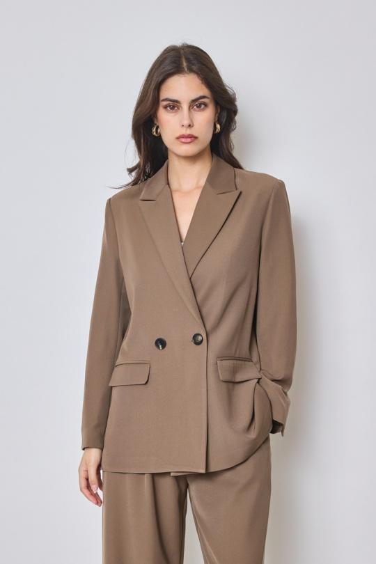 Vestes  Femme Rose poudre NANA LOVE 1839 Efashion Paris