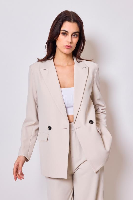 Vestes  Femme Rose poudre NANA LOVE 1839 Efashion Paris