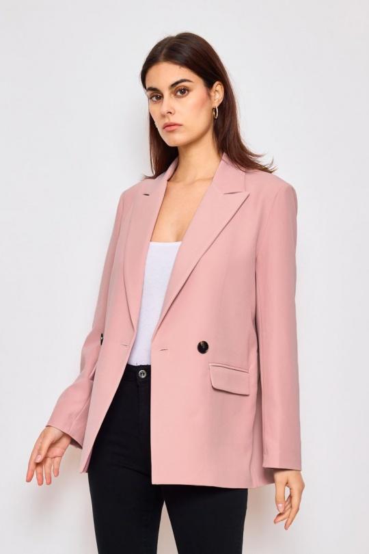 Vestes  Femme Rose poudre NANA LOVE 1839 Efashion Paris