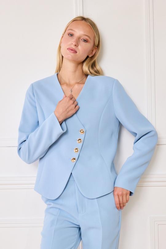 Vestes  Femme Rose poudre NANA LOVE 1852 Efashion Paris