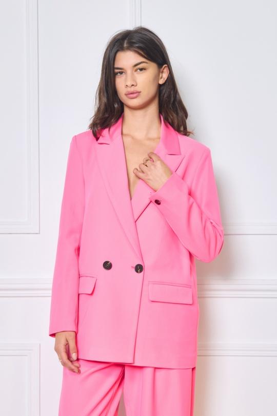 Vestes  Femme Rose poudre NANA LOVE 1839 Efashion Paris