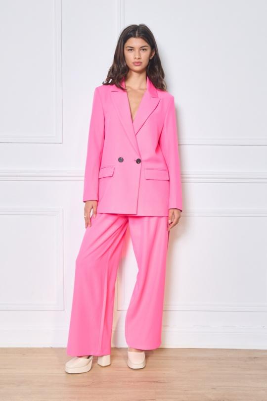 Vestes  Femme Rose poudre NANA LOVE 1839 Efashion Paris