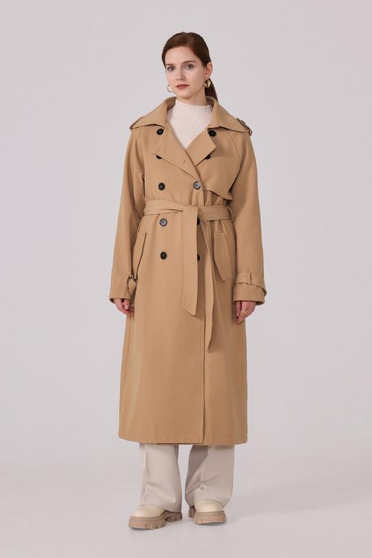 Trench coats Women Black NANA LOVE 3073 Efashion Paris