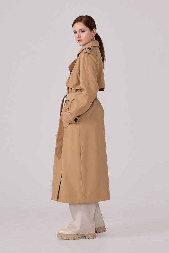 Trench coats Women Black NANA LOVE 3073 Efashion Paris