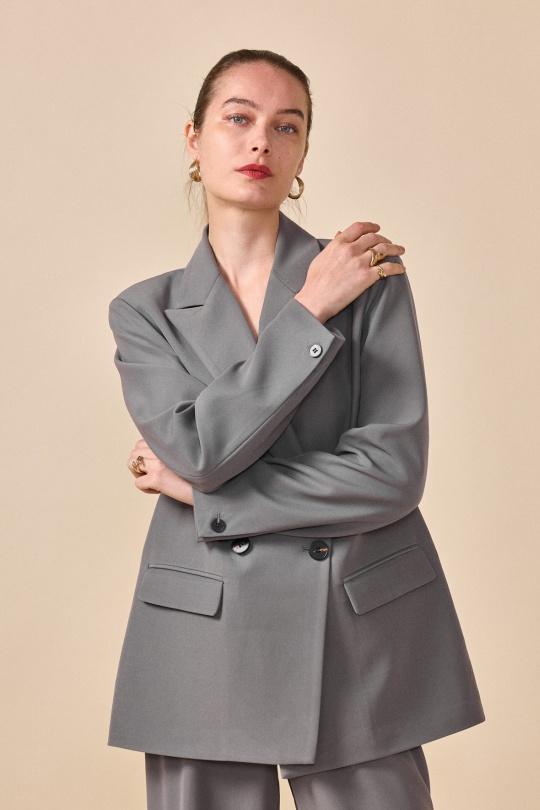 Vestes  Femme Rose poudre NANA LOVE 1839 Efashion Paris