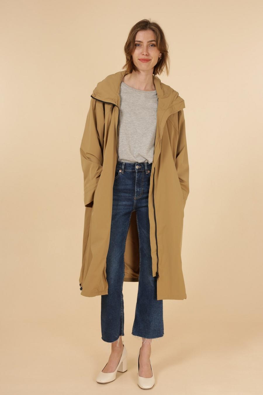 Trench coats Women Camel NANA LOVE 4370 #c Efashion Paris