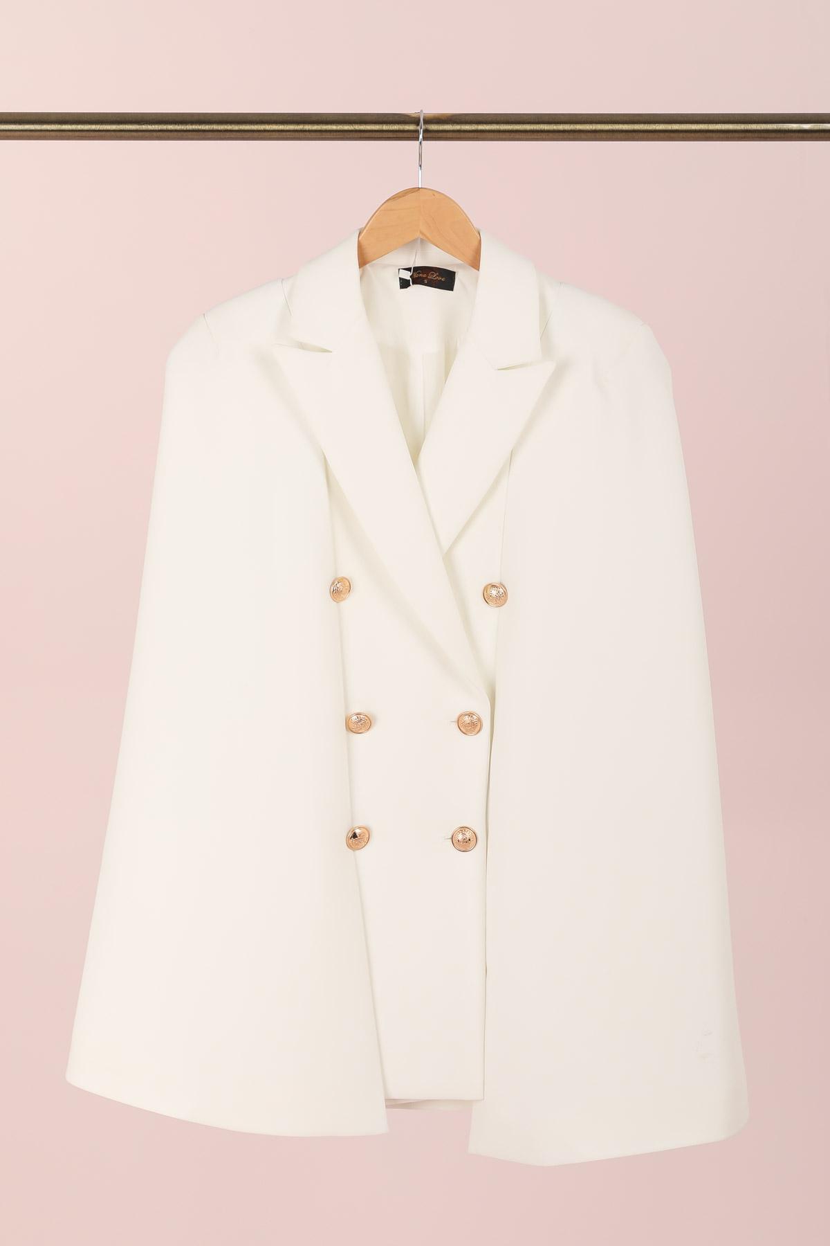 Chaquetas Mujer White NANA LOVE 1828 #c Efashion Paris