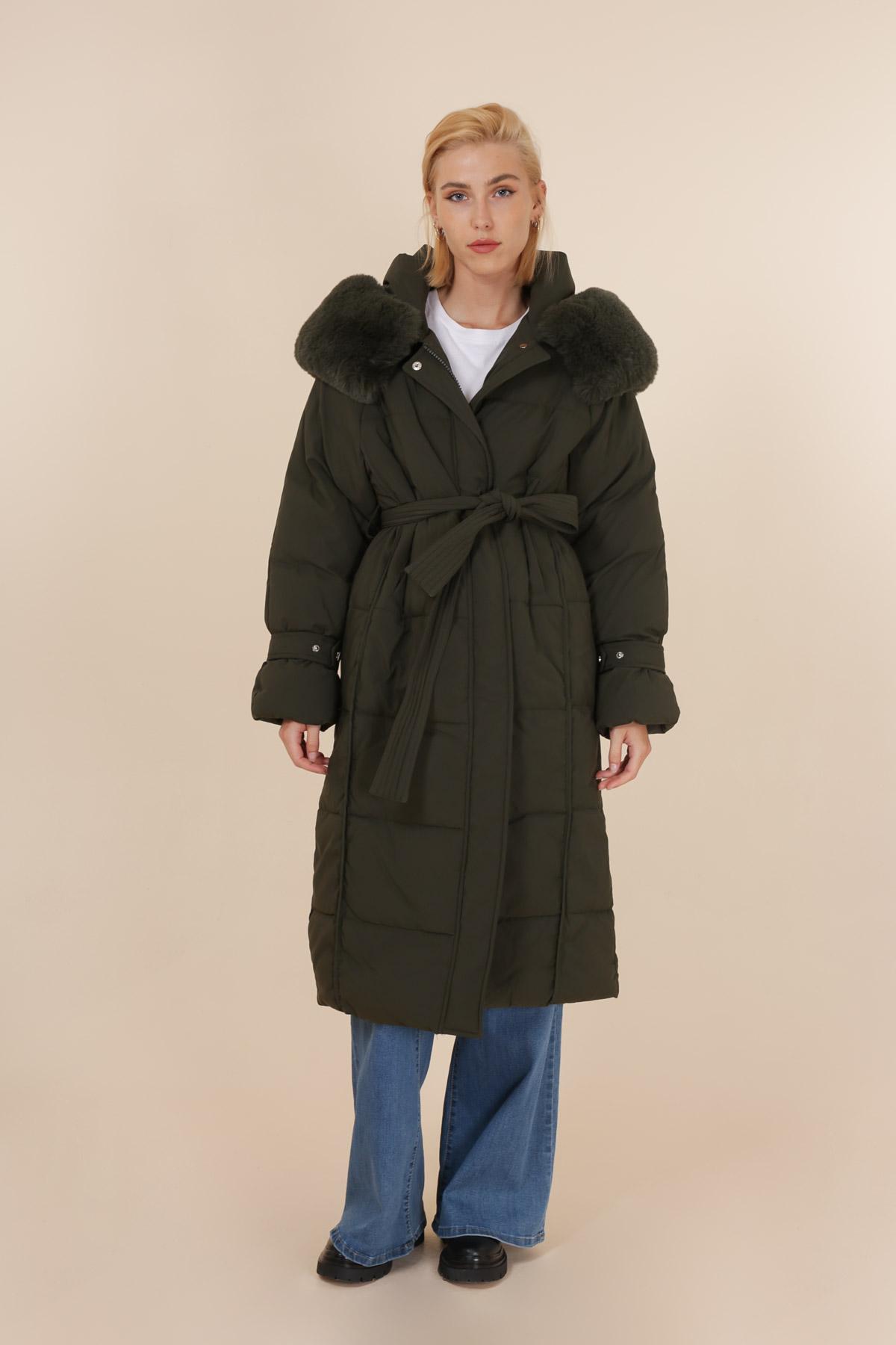 Doudounes Femme Kaki NANA LOVE NA3028 #c Efashion Paris