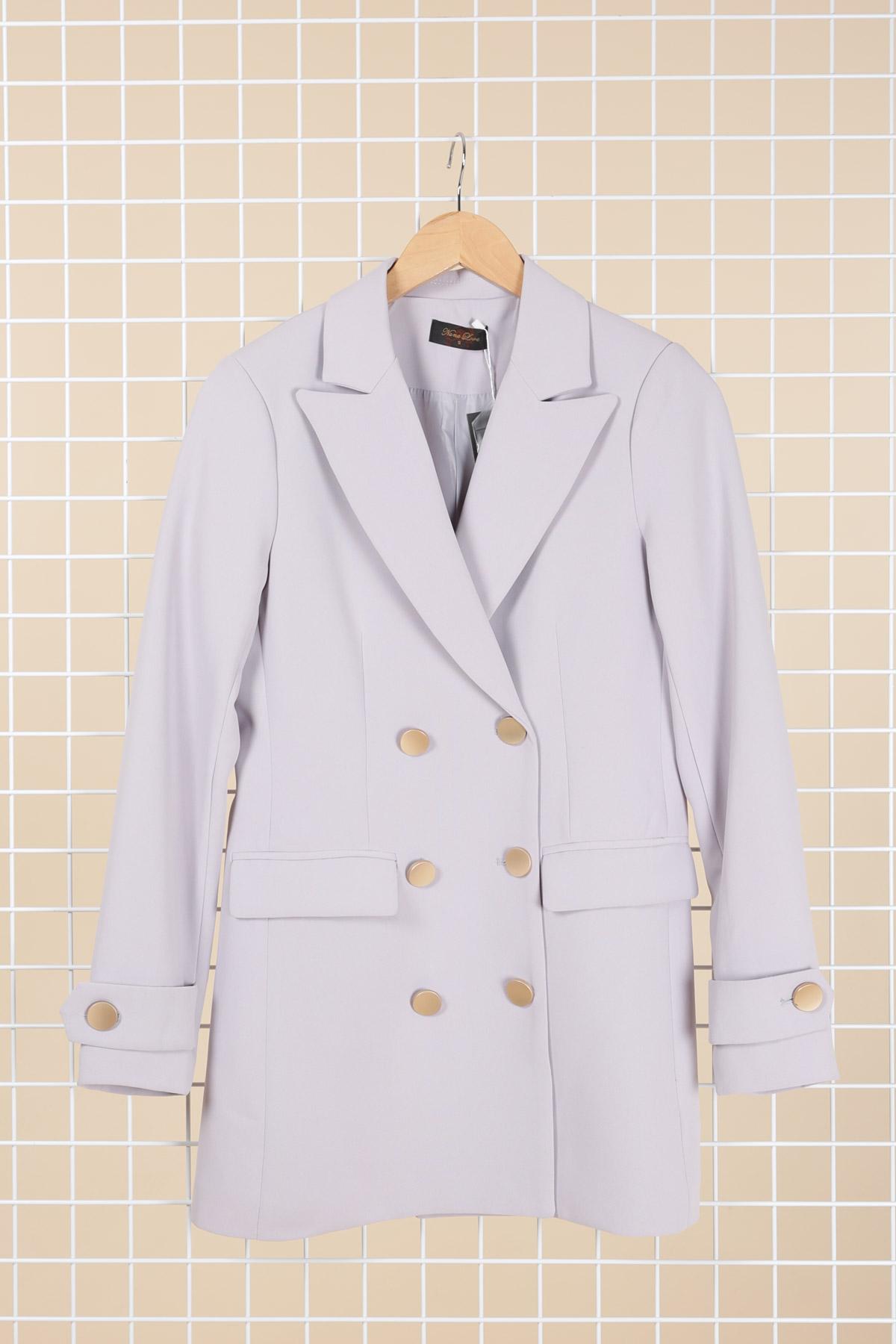 Chaquetas Mujer Grey NANA LOVE 1815 #c Efashion Paris