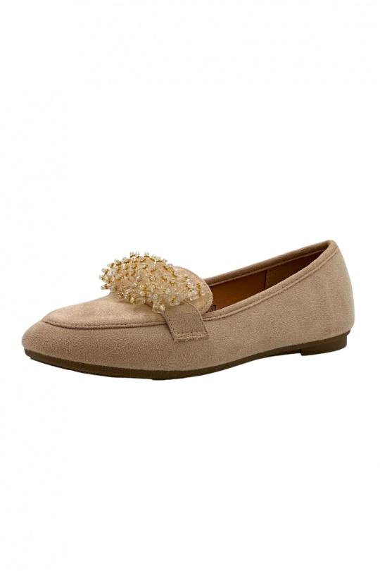 Mocasines Zapatos Beige STEPHAN H-106 Efashion Paris
