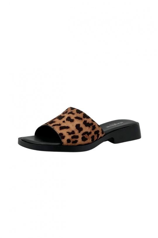 Sandals Shoes Leopard STEPHAN 78-186 Efashion Paris
