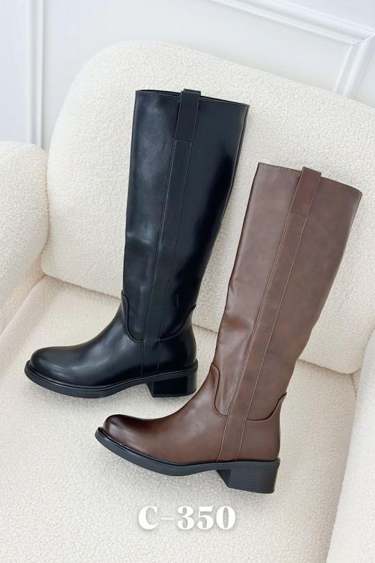Bottes Chaussures Marron STEPHAN C-350 Efashion Paris
