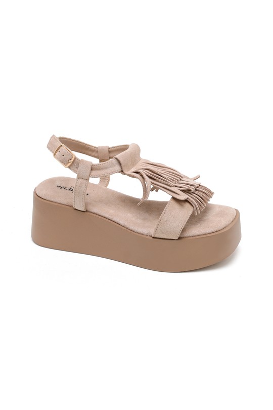 De cuña Zapatos Brown STEPHAN MM-22 Efashion Paris