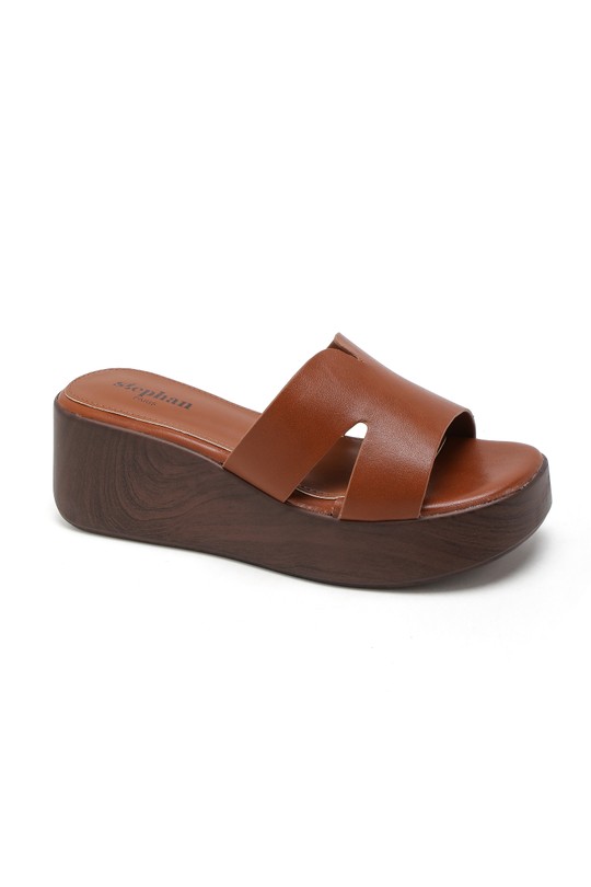 De cuña Zapatos Yellow STEPHAN OL-57 Efashion Paris