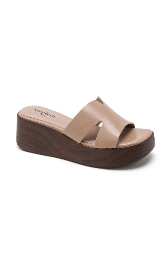 De cuña Zapatos Yellow STEPHAN OL-57 Efashion Paris
